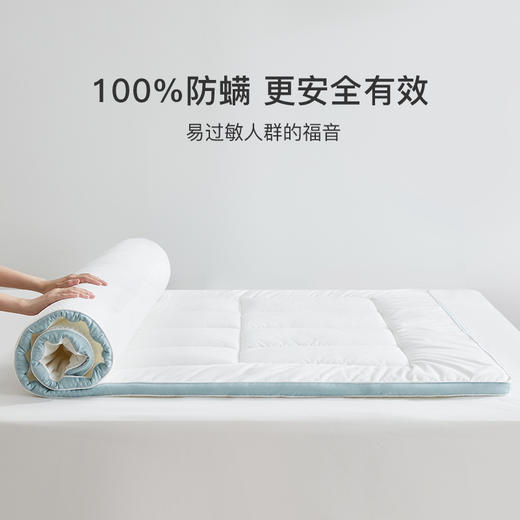专有德国防螨yi菌纤维丨Suprelle出品五星酒店同款小蓝厚垫，随时机洗，不闷汗超透气 商品图2