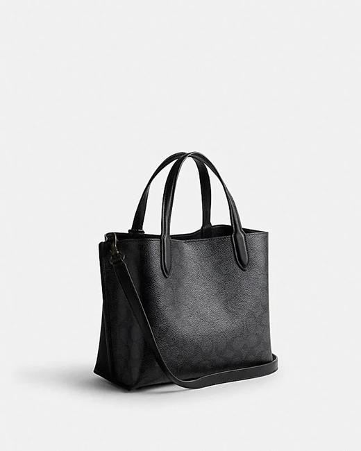 【精品】COACH 经典标志WILLOW24号托特包 商品图1