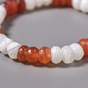西亚高古红白玛瑙手串 商品缩略图3
