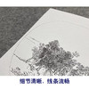 【大彩图】夏圭工笔画白描底稿宋画山水小品《雪溪放牧图》临摹勾线山水线稿GS21 商品缩略图4