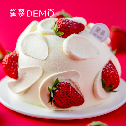 草莓炸弹·草莓酸奶奶油蛋糕 | Strawberry yogurt cream cake 【如需外出请加购保温包】 商品图2