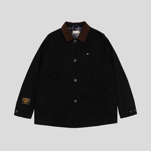 GOODBAI白鸽学院logo印花多口袋oversize工装夹克 商品图2