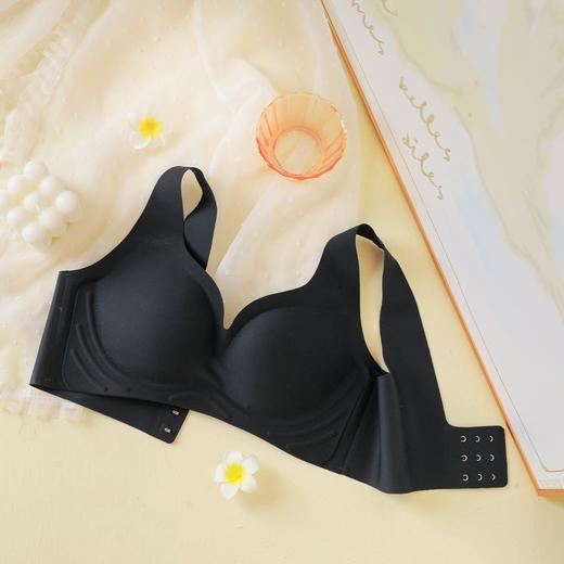 【舒适健康亲肤！无痕杯面3D立体！】新款软支撑上托聚拢小胸无痕内衣女，舒适透气收副乳无钢圈美背文胸，柔软贴身 展现美背线条的精致内衣 商品图5
