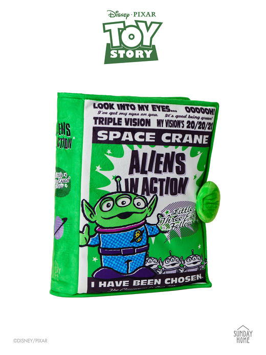 POPSUNDAY 三眼仔书本抱枕 商品图4