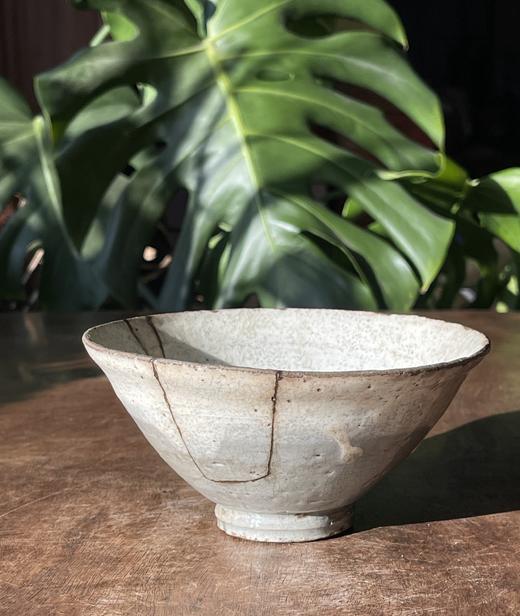 朝鲜粉引釉斗笠形茶碗，顺丰包邮 商品图14