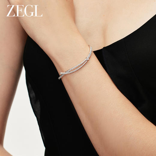 ZEGL设计师手镯闺蜜女生手链轻奢小众精致2023年新款冷淡风手饰品 商品图4