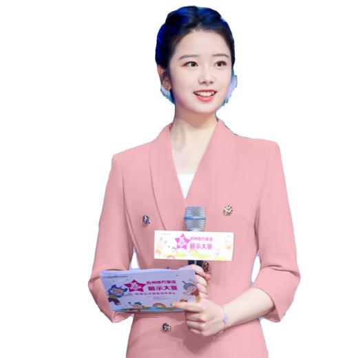 IWY/气质玫瑰红西装连衣裙Q991 商品图4