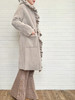 TYNVIE 荷叶边连帽针织大衣-灰色 商品缩略图7