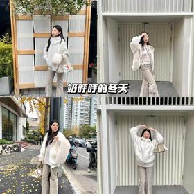 新品上身 | 奶呼呼的冬日，白色系look💞