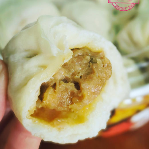 小额娘 青菜/荠菜/鲜肉/油渣萝卜丝/高菜墩墩小包子 2盒起售周六不发 商品图4