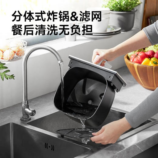 摩飞可视空气炸锅3.5L（蓝色） 商品图8