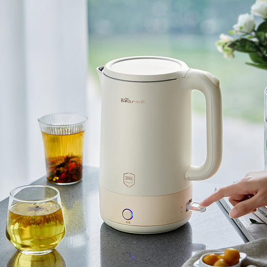 【小程序】小熊(Bear)电水壶 电热水壶 家用大容量热水壶烧水壶 恒温水壶一体保温壶 一键保温316不锈钢双层防烫开水壶 ZDH-P17H6 商品图4