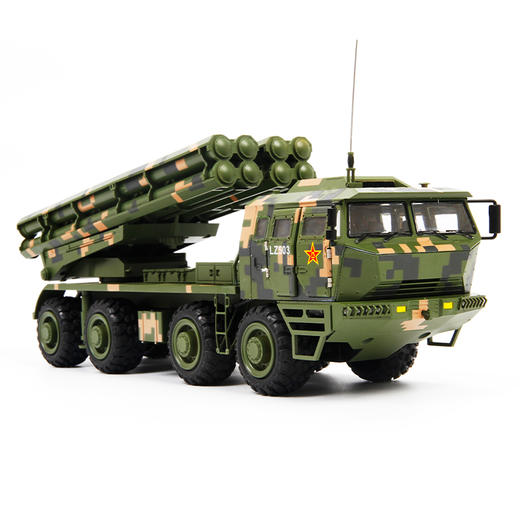 特尔博1:32静态PHL-191火箭炮模型装甲车模型非遥控合金模型成品 商品图7
