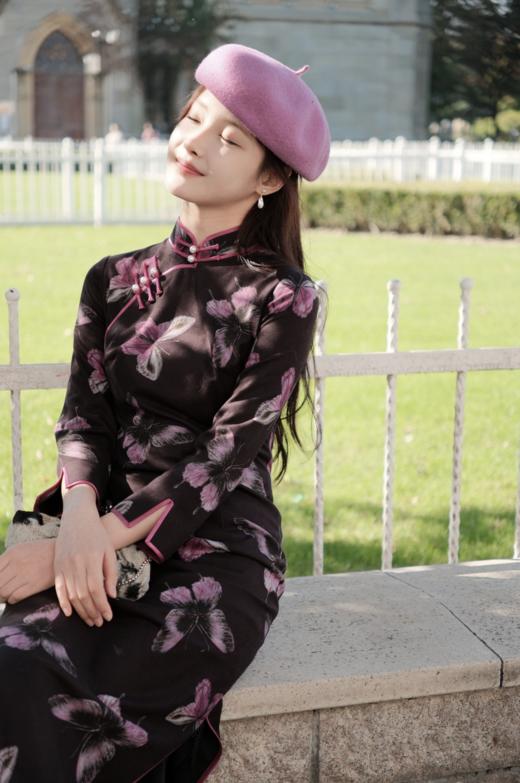 逸红颜周末小集市#法式高定文艺画家帽「美琪」,小暖炉一样,美丽简约,经典传承 商品图2