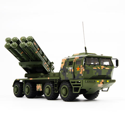 特尔博1:32静态PHL-191火箭炮模型装甲车模型非遥控合金模型成品 商品图2
