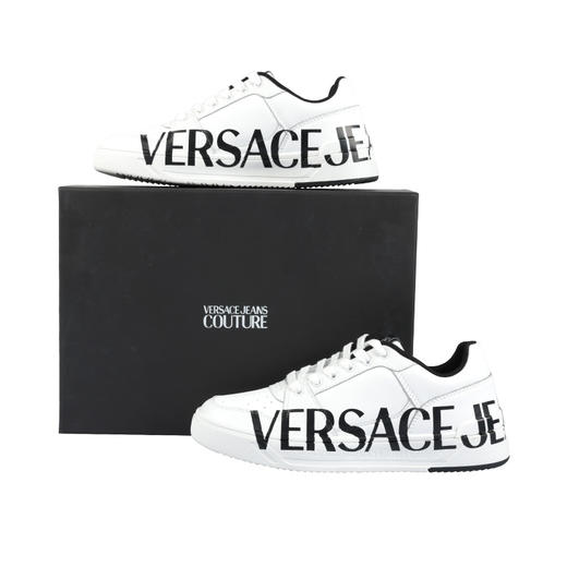 【单件特惠秒】Versace 范思哲新到仓四季通勤 男士真皮百搭质感小白鞋/休闲鞋  10726 商品图1