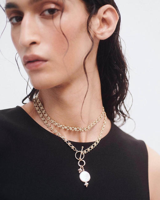 Chabaux pearl glow珍珠闪耀长项链 商品图3