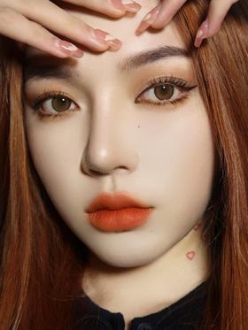 Utoocon月抛 卡布甜棕 14.2mm 有同款日抛年抛 一盒不同度数写在备注里就好啦