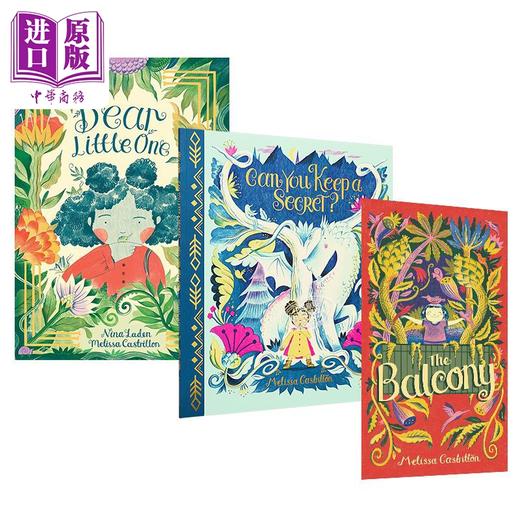 【中商原版】Melissa Castrillon 大自然动植物英文故事绘本3册 阳台The Balcony Can You Keep A Secret Dear Little One  商品图0