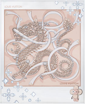 KennyZ《LV-龙年限定》丝巾