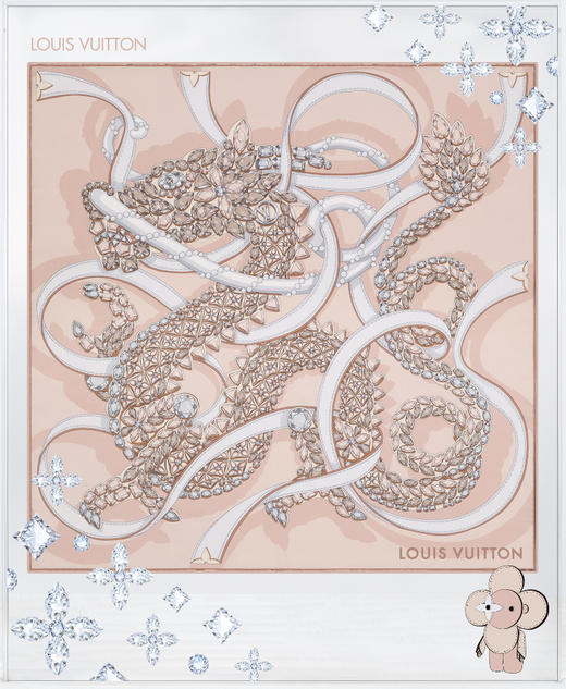 KennyZ《LV-龙年限定》丝巾 商品图0