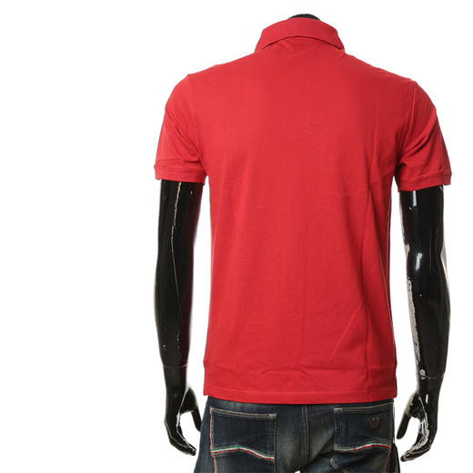 E ARMANI POLO衫男  3R1F781JTKZ-0261 FIAMMA.100%COTTON 商品图2