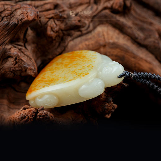 新疆国玉盟世玉和田玉白玉挂件（长寿龟）【带证书·顺丰物流】 商品图3