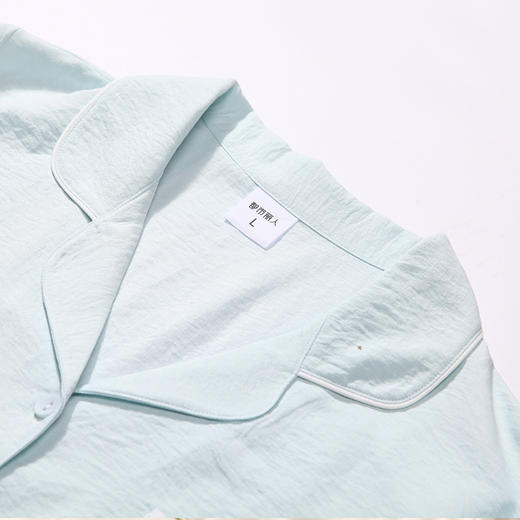 都市丽人好睡好眠春夏睡衣女软绵绵家居服薄款长袖长裤女士套装LH41A4 商品图5