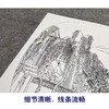 【大彩图】佚名工笔画白描底稿宋画小品《柳院消暑图》临摹勾线山水人物线稿GS27 商品缩略图4
