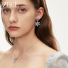 ZEGL圣诞雪花耳环女2023新款爆款秋冬高级感气质耳钉小众银针耳饰 商品缩略图3