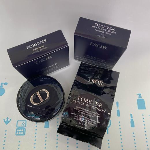 Dior 迪奥凝脂恒久气垫替换芯+壳套装（638340）（638326） 商品图0