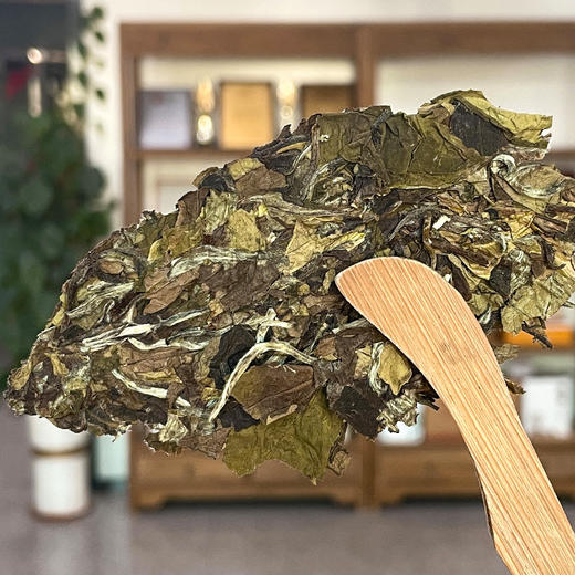 海岚香  寒露寿眉白茶饼   300g 商品图2