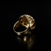 德国古董14K金镶嵌蓝宝石钻石豪戒 商品缩略图7