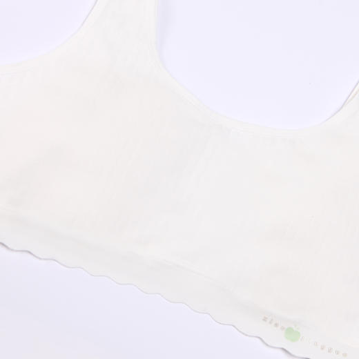 都市丽人内衣薄棉质罗纹布少女优选二阶无钢圈少女文胸BB42E4 商品图3