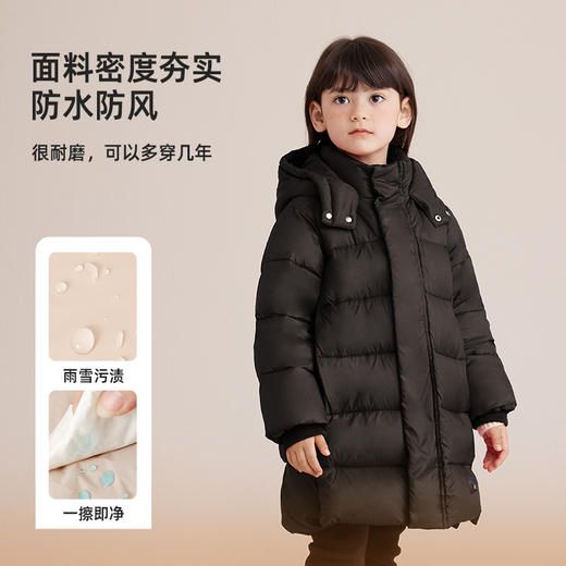 fx-【加厚羽绒 实力御寒】百搭徽标长款羽绒服PDWT2315 商品图2