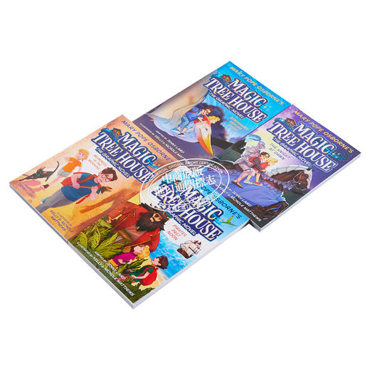 预售 【中商原版】Magic Tree House 神奇树屋7册 儿童桥梁漫画图画图像小说 英文原版 进口儿童读物 漫画故事书 6岁以上 魔法树屋 商品图1
