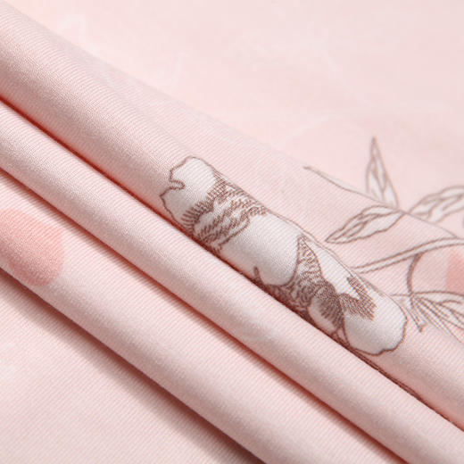 都市丽人生活家居春夏睡衣女抗皱绵家居服薄款短袖长裤女士套装LH42C6 商品图4