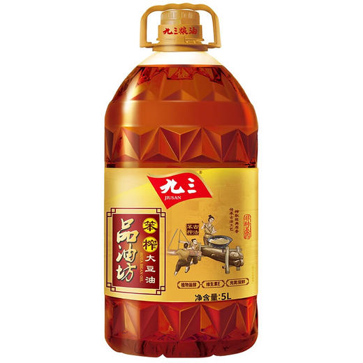 九三 非转基因品油坊古法笨榨大豆油食用油 古法工艺 5L*1 商品图1