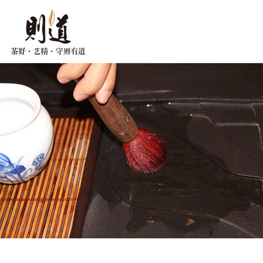 【则道茶具】茶具配件 檀木养壶笔 商品图1