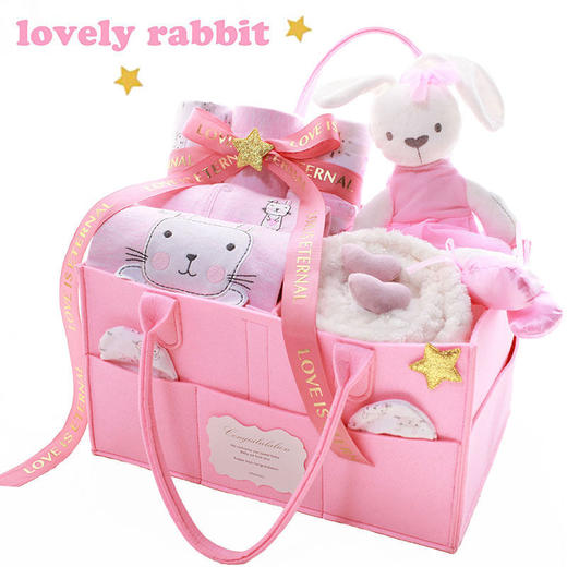 【新生儿礼盒套装】棉初生婴儿礼盒春夏衣服满月用品男女宝见面大礼包 商品图1