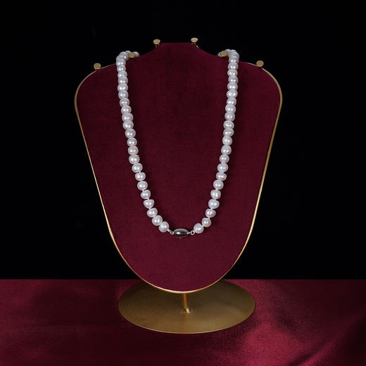 子佩集珍珠项链【ZXLTJ8-9】【ZXLTJ10-11】绿玛瑙2312 商品图2