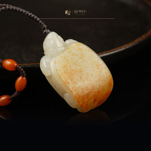 新疆国玉盟世玉和田玉白玉挂件（长寿龟）【带证书·顺丰物流】 商品图2