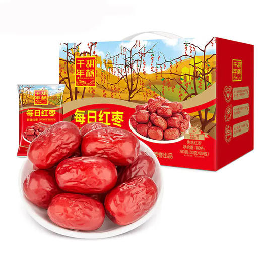 好想你 红枣  每日红枣780g/盒 商品图0