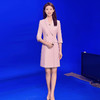 IWY/优雅粉色主持人连衣裙Q873 商品缩略图0