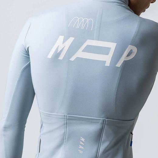 MAAP 男士 Adapt Thermal LS Jersey 长袖骑行服加绒 蒸汽蓝 商品图1