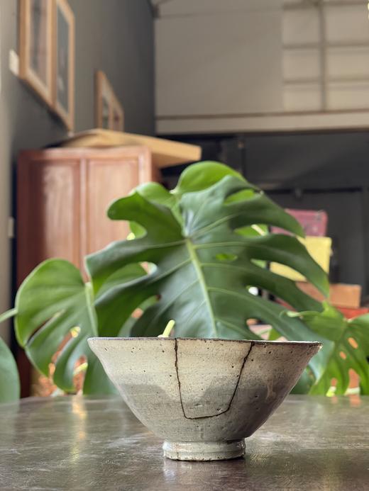 朝鲜粉引釉斗笠形茶碗，顺丰包邮 商品图9