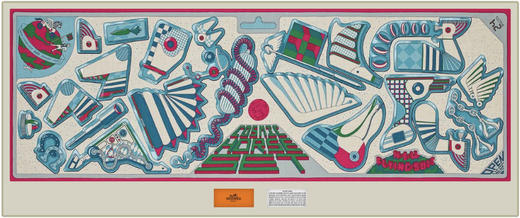 KennyZ《爱马仕-2023长款羊绒》丝巾 商品图0