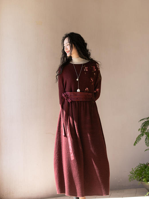 牧衣游原创设计 百搭丝棉腰带复古禅意 年年【不支持会员折】 商品图3