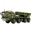 特尔博1:32静态PHL-191火箭炮模型装甲车模型非遥控合金模型成品 商品缩略图6