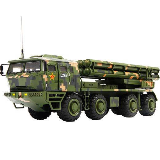 特尔博1:32静态PHL-191火箭炮模型装甲车模型非遥控合金模型成品 商品图6